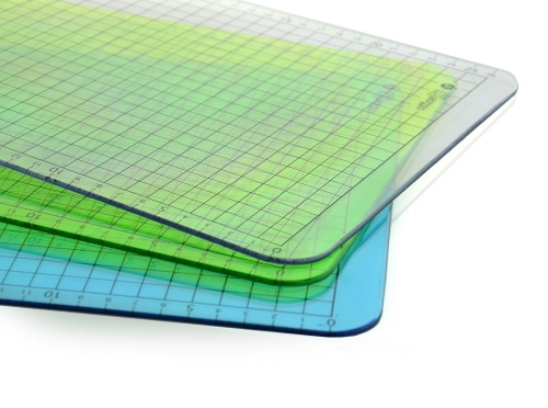 Clipboard standard Office box, A4, transparent PP, culori asortate